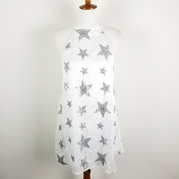 💚Show Me Your Mumu Gomez Mini Dress Star Light - Picture 2 of 5